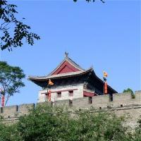 西安城墙景区明置西安府