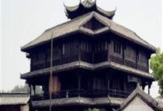 广州街香港街景区：天澜阁茶楼