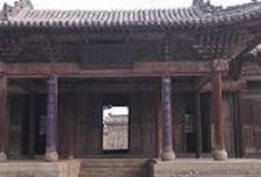 常家庄园：祠堂二进院