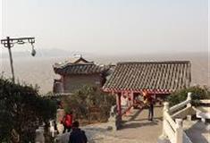 海上卧佛洛迦山：土地庙