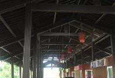 长沙洋湖湿地公园：风雨桥