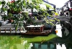 上海古猗园：游船码头