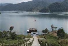 大别山主峰别山湖景区：游船码头