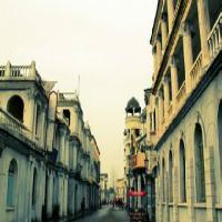 广州街香港街景区干诺道