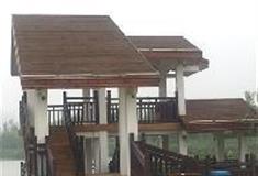 长沙洋湖湿地公园：观鸟屋