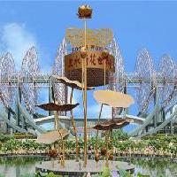 三水荷花世界荷花仙子雕塑广场 三水荷花世界荷花仙子雕塑广场