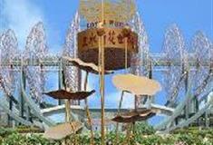 三水荷花世界：荷花仙子雕塑广场