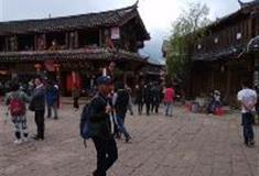 束河古镇：四方街