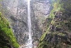 龙井峡：龙门跳瀑布